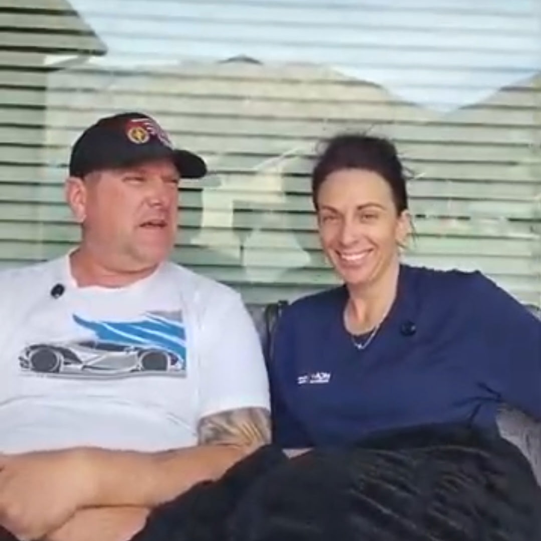 Paul and Heather — hosts of the Sunday live conversation